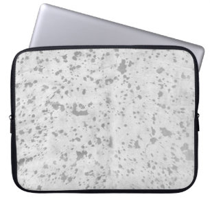 Housse Pour Ordinateur Portable Pays de la vache blanche et gris Ouest