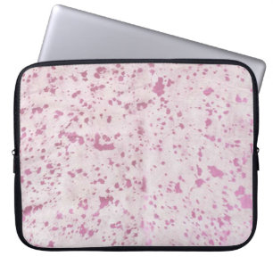 Housse Pour Ordinateur Portable Pays de la vache blanche et rose Ouest