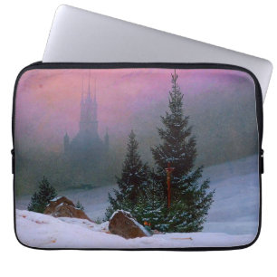 Housse Pour Ordinateur Portable Paysage d'hiver Caspar David Friedrich