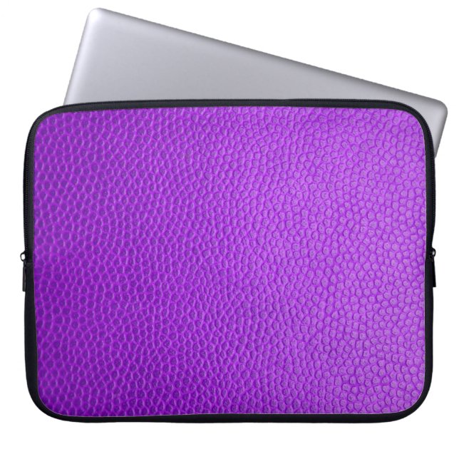 Housse Pour Ordinateur Portable Peau de peau pourpre texture peau (Devant)