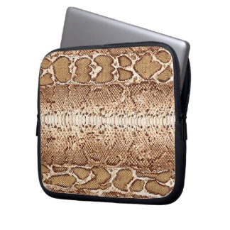 Housse Pour Ordinateur Portable Peau de serpent exotique #2