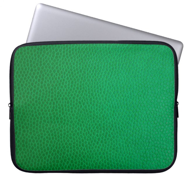 Housse Pour Ordinateur Portable Peau peau verte texture peau (Devant)