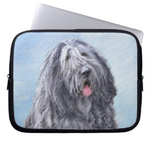 Housse Pour Ordinateur Portable Peinture Bergamasco Sheepdog - Chien original mign