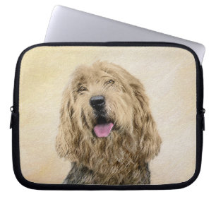 Housse Pour Ordinateur Portable Peinture d'Otterhound - Joli art original de chien