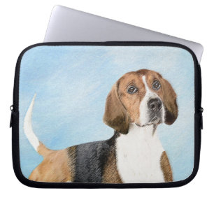 Housse Pour Ordinateur Portable Peinture Foxhound en anglais - Joli art original c