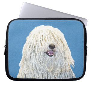 Housse Pour Ordinateur Portable Peinture Puli - Cute Original Chien Art