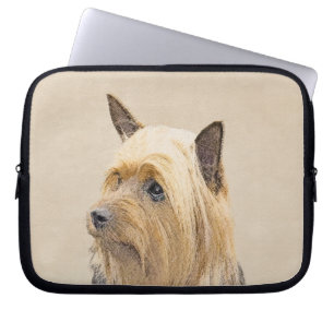 Housse Pour Ordinateur Portable Peinture Silky Terrier - Cute Original Chien Art