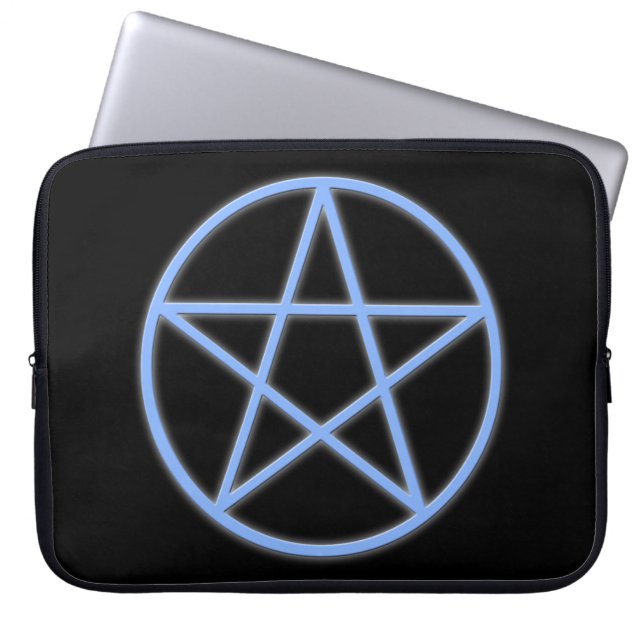 Housse Pour Ordinateur Portable Pentacle de Falln Pagan (Devant)