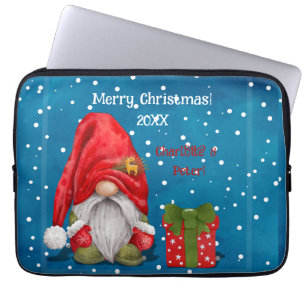 Housse Pour Ordinateur Portable Personnalisable Père Noël