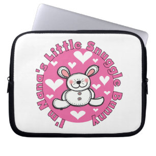 Housse Pour Ordinateur Portable Peu de lapin du câlin de Nana