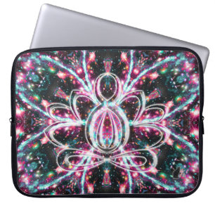 Housse Pour Ordinateur Portable Phosphorescence Zen Lotus