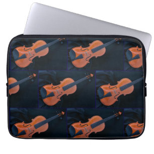 Housse Pour Ordinateur Portable Photo de violon en gros plan