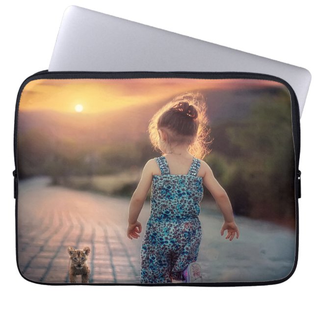 Housse Pour Ordinateur Portable Photo personnalisée (Devant)