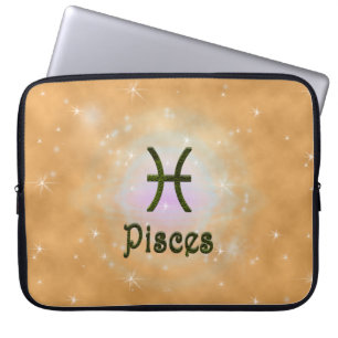 Housse Pour Ordinateur Portable Pick Color Pisces Zodiac astrologique