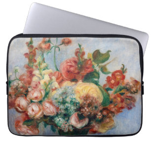 Housse Pour Ordinateur Portable Pierre-Auguste Renoir - Fleurs dans un Vase