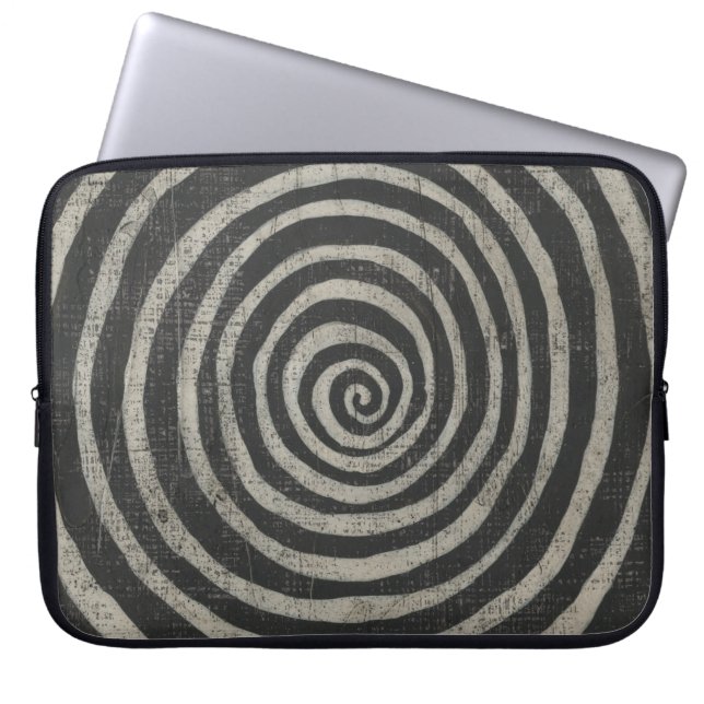 Housse Pour Ordinateur Portable Pierre - Spirale (Devant)
