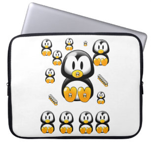 Housse Pour Ordinateur Portable Pingouin à manches pour ordinateur portable