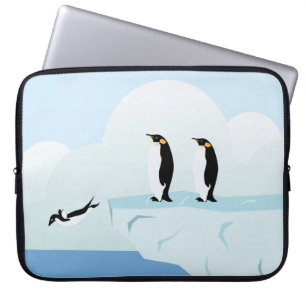 Housse Pour Ordinateur Portable Pingouins