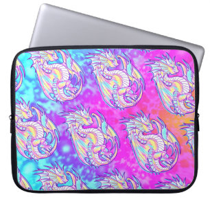 Housse Pour Ordinateur Portable Pink Scribble mignonne Girone Dragon Wyvern Inugam