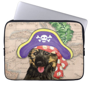 Housse Pour Ordinateur Portable Pirate berger allemand