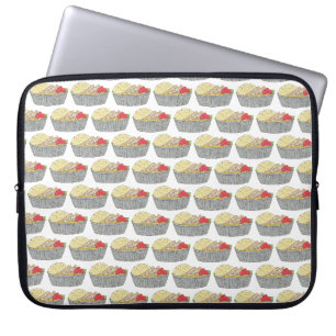 Housse Pour Ordinateur Portable Plaque de poulet et de riz NYC Halal Panier Alimen