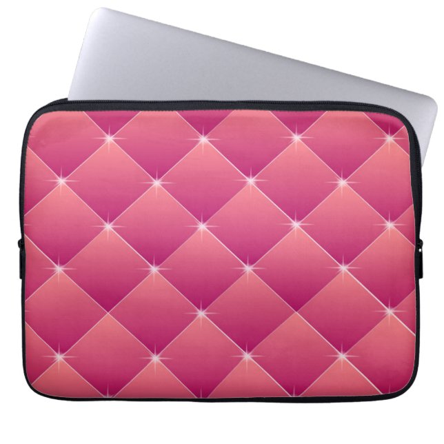 Housse Pour Ordinateur Portable Plat rose (Devant)