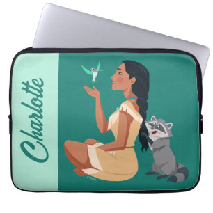 Housse Pour Ordinateur Portable Pocahontas et Pals Amitié forestière
