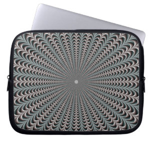 Housse Pour Ordinateur Portable Poches en cuir d'ordinateur portable bleu et viole