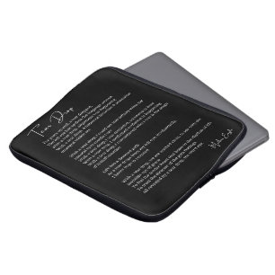 Housse Pour Ordinateur Portable Poème de l'éveil de la larme Troisième oeil