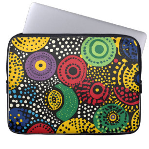 Housse Pour Ordinateur Portable Point Abstrait art 8