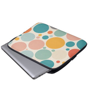 Housse Pour Ordinateur Portable Pois coloré
