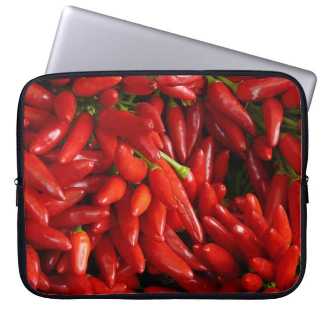 Housse Pour Ordinateur Portable Poivrons de piment (Devant)
