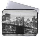 Pont de Brooklyn et horizon de Manhattan