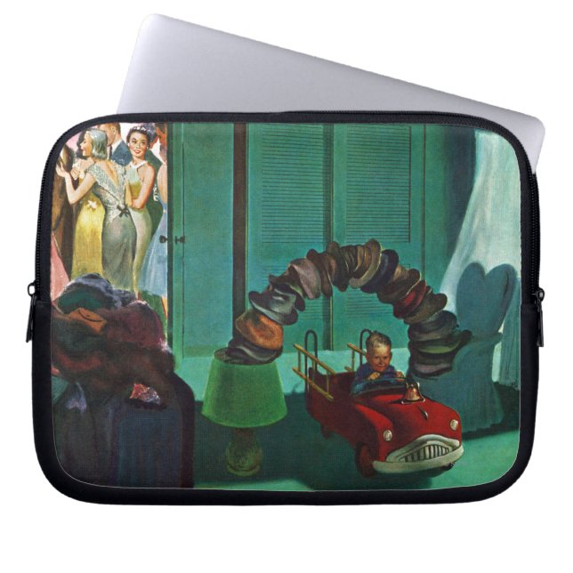 Housse Pour Ordinateur Portable Pont en casquette (Devant)