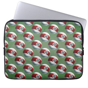 Housse Pour Ordinateur Portable Pool Ball 15 Motif