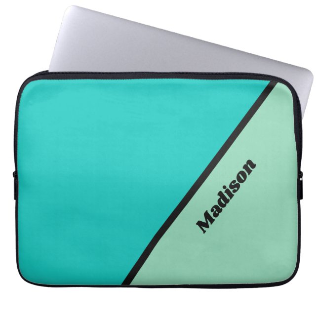 Housse Pour Ordinateur Portable Portable de nom personnalisé (Devant)