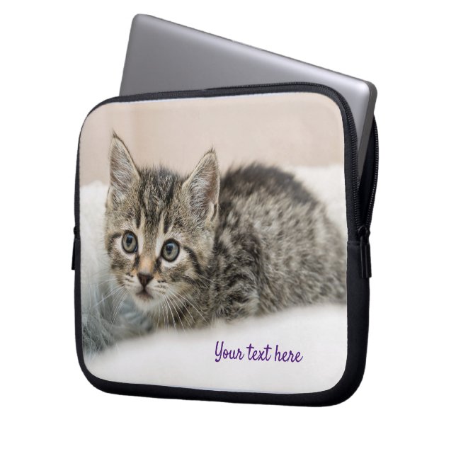 Housse Pour Ordinateur Portable Portable photo personnalisée Cute Pat (devant gauche)