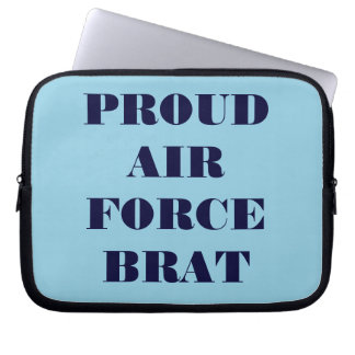 Housse Pour Ordinateur Portable Portable Sleeve Fier Brat de la Force aérienne