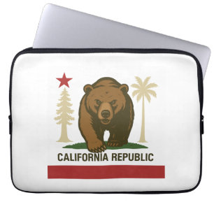 Housse Pour Ordinateur Portable Porte-monnaie République de Californie