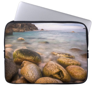 Housse Pour Ordinateur Portable Porth Nanven est une crique rocheuse près de Land'