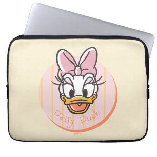 Housse Pour Ordinateur Portable Portrait de Daisy Duck Douce et Ensoleillée