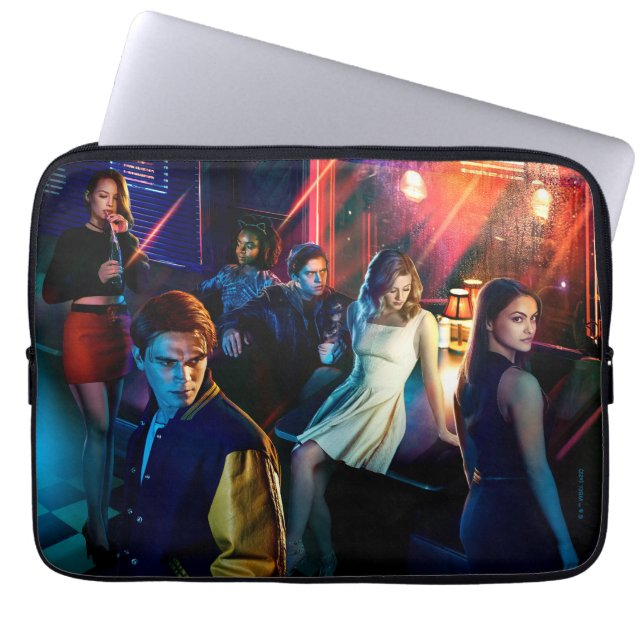 Housse Pour Ordinateur Portable Poster de Riverdale Inside Pop's Diner (Devant)