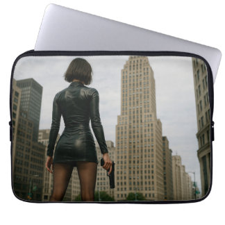 Housse Pour Ordinateur Portable Poster noir