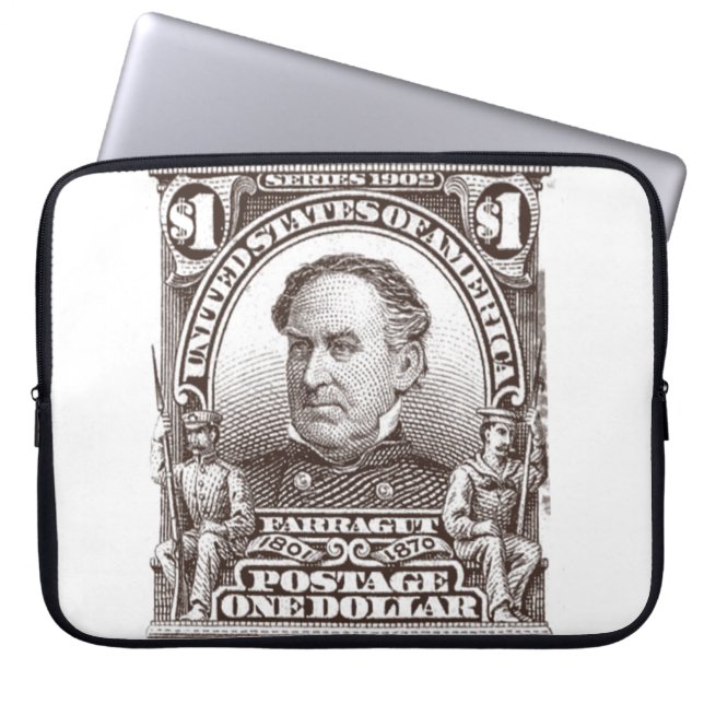 Housse Pour Ordinateur Portable Poster un dollar (Devant)