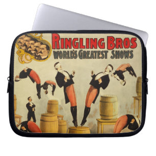 Housse Pour Ordinateur Portable Poster vintage Circus Sideshow