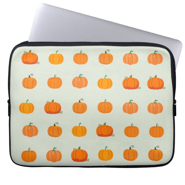 Housse Pour Ordinateur Portable Potiron Patch (Devant)
