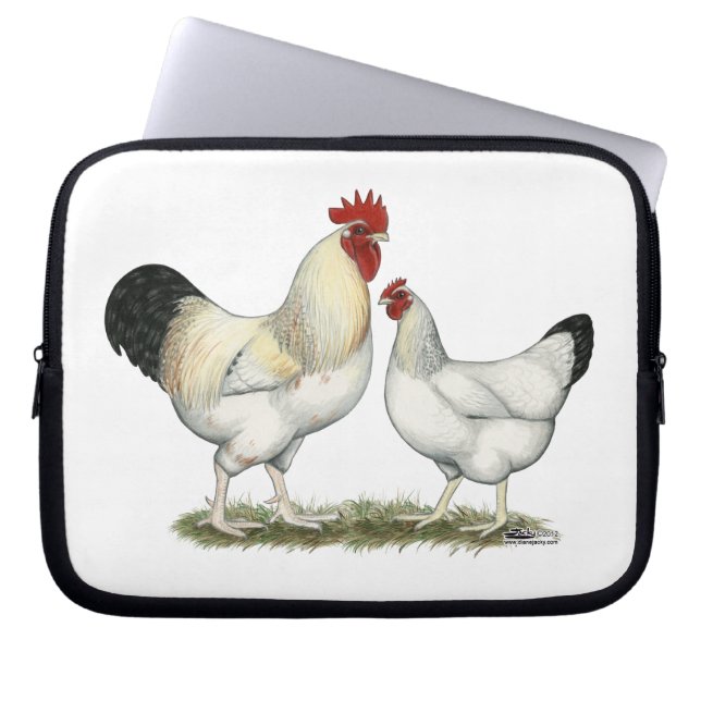 Housse Pour Ordinateur Portable Poulets de la rivière Indian (Devant)