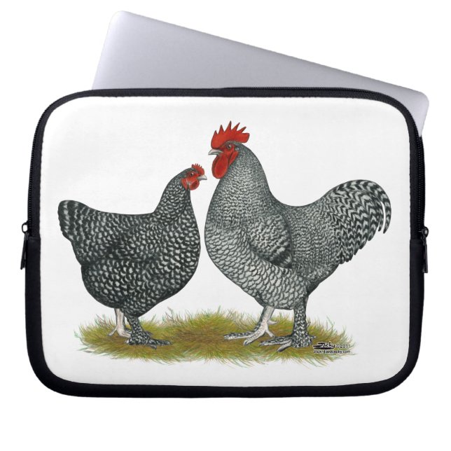 Housse Pour Ordinateur Portable Poulets de Maline (Devant)