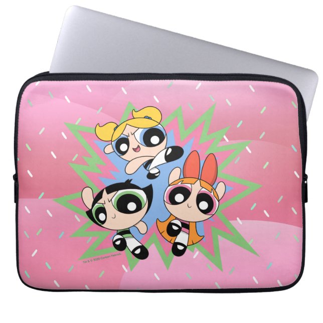 Housse Pour Ordinateur Portable Powerpuff Girls Powfactor (Devant)