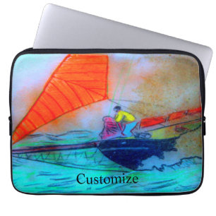 Housse Pour Ordinateur Portable Prendre le jib Thunder_Cove